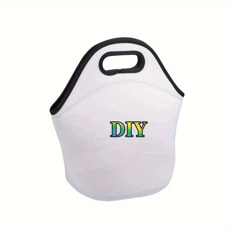 4pcs Customizable Neoprene Lunch Bags Insulated with Zipper