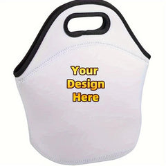 4pcs Customizable Neoprene Lunch Bags Insulated with Zipper