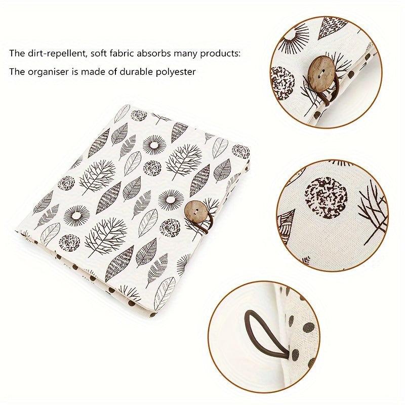 Portable Diaper Storage Bag with Wet Wipe Dispenser for Toddlers
