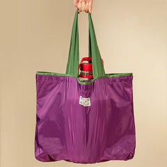 Large Capacity Foldable Nylon Diaper Bag Tote for Essentials