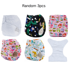 3pcs Adjustable & Washable Training Pants Reusable Diaper Covers