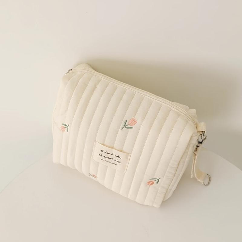 Embroidered Diaper Clutch Bag for Strollers