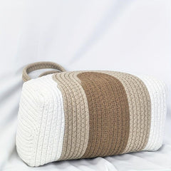 Large Woven Polyester Diaper Storage Bag