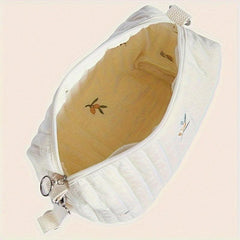 Quilted Olive Organizer Mommy Bag
