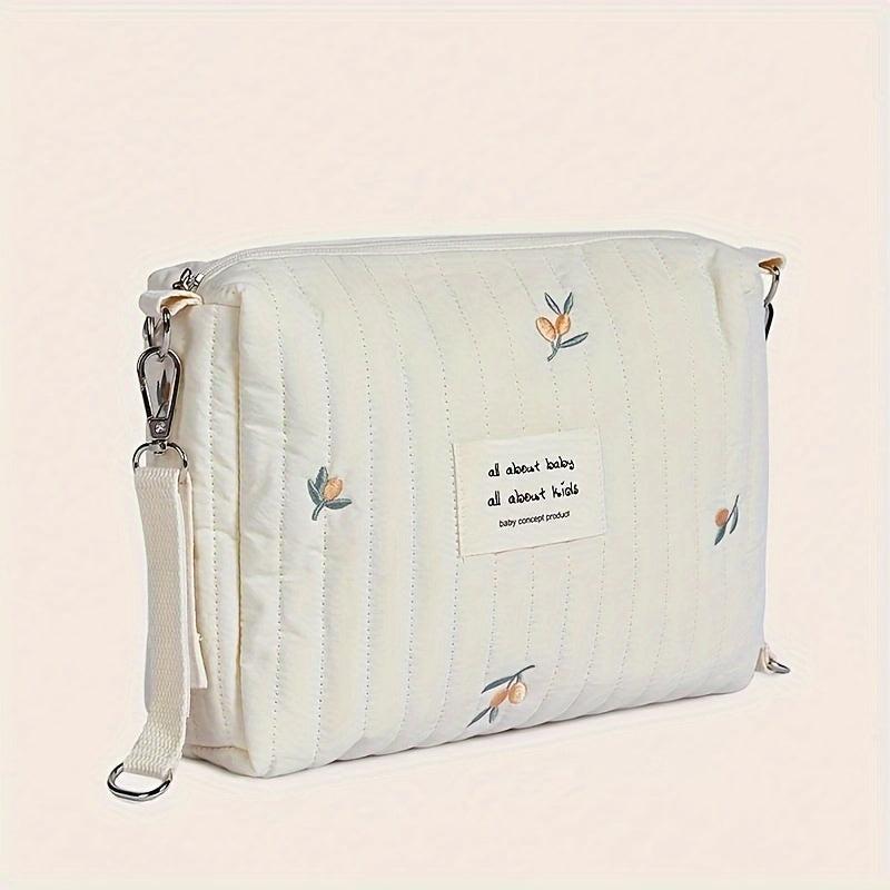 Quilted Olive Organizer Mommy Bag
