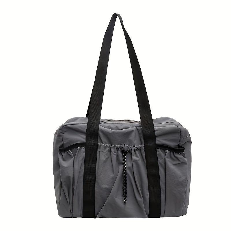 Large Capacity Diaper Bag with Multiple Compartments Oxford Fabric Shoulder Bag