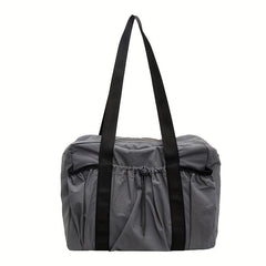 Large Capacity Diaper Bag with Multiple Compartments Oxford Fabric Shoulder Bag