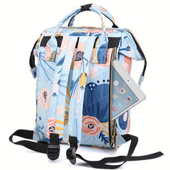 Spacious Nylon Cartoon Printed Mom Bag