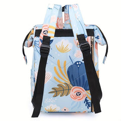 Spacious Nylon Cartoon Printed Mom Bag