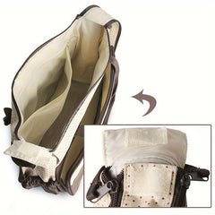 Large Capacity Multifunctional Mommy Bags Crossbody Diaper Bag Set