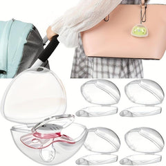 Clear Pacifier Case - Holder Box for Travel and Home