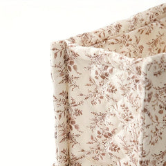 Polyester Storage Basket Floral Pattern for Mom Toy Organizer