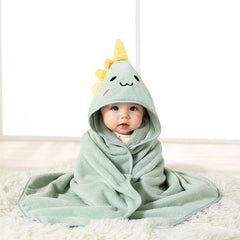 Microfiber Kids' Bath Towel Cloak with Koala Design
