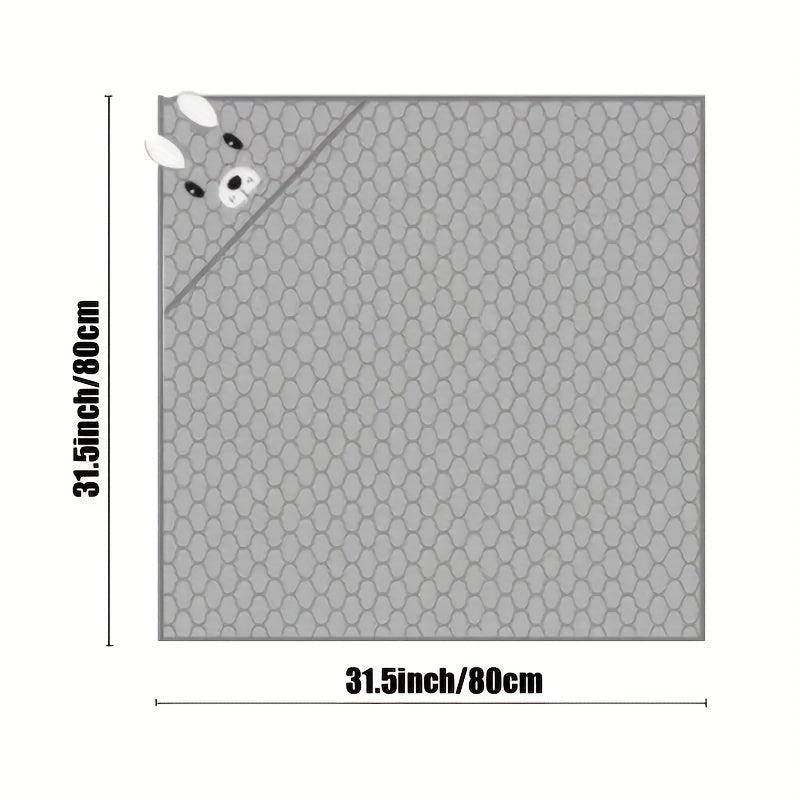 Microfiber Kids' Bath Towel Cloak with Koala Design