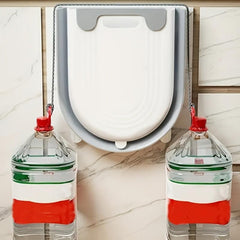 Foldable Hanging Diaper Pail Large Capacity Plastic Trash Can