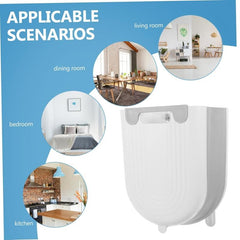 Foldable Hanging Diaper Pail Large Capacity Plastic Trash Can
