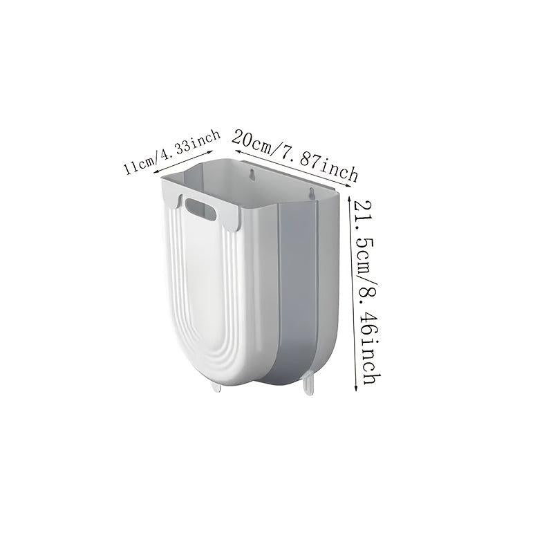 Foldable Hanging Diaper Pail Large Capacity Plastic Trash Can