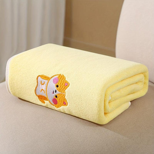 Soft Newborn Bath Towel- Quick Drying & Absorbent