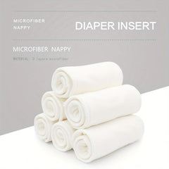 3pcs Cloth Diaper Inserts Reusable Kids Diaper Nappy Microfiber