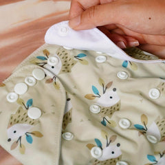 3pcs Reusable Washable Cloth Diapers for 3-15kg Mixed Colors Set