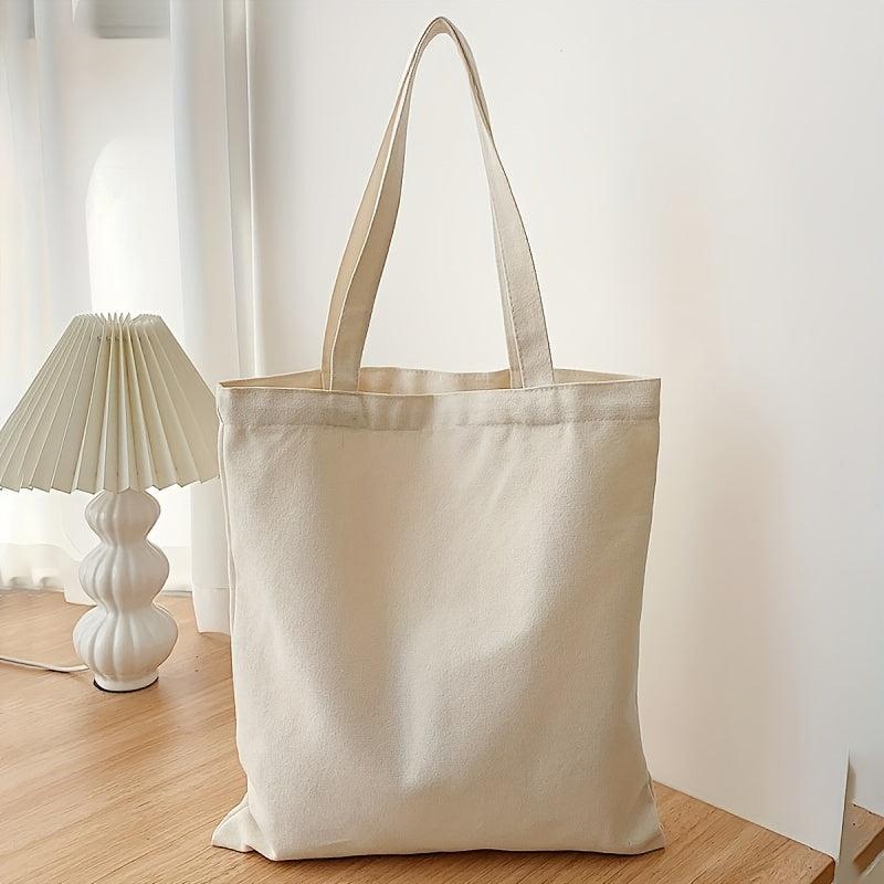 Canvas Shoulder Bag Lightweight Tote Diaper Storage Mommy Handbag