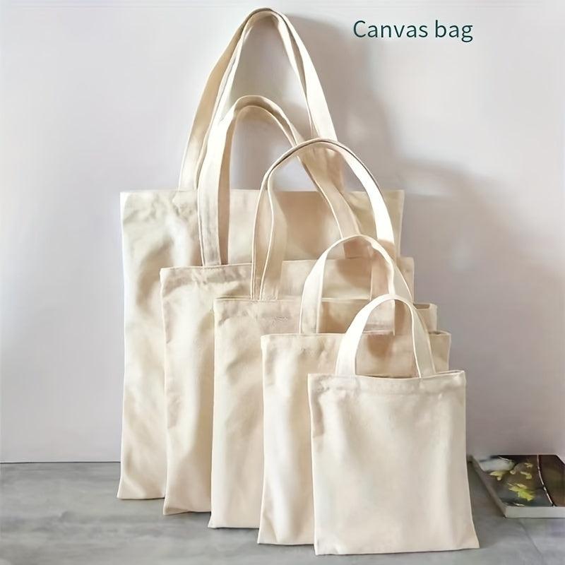 Canvas Shoulder Bag Lightweight Tote Diaper Storage Mommy Handbag