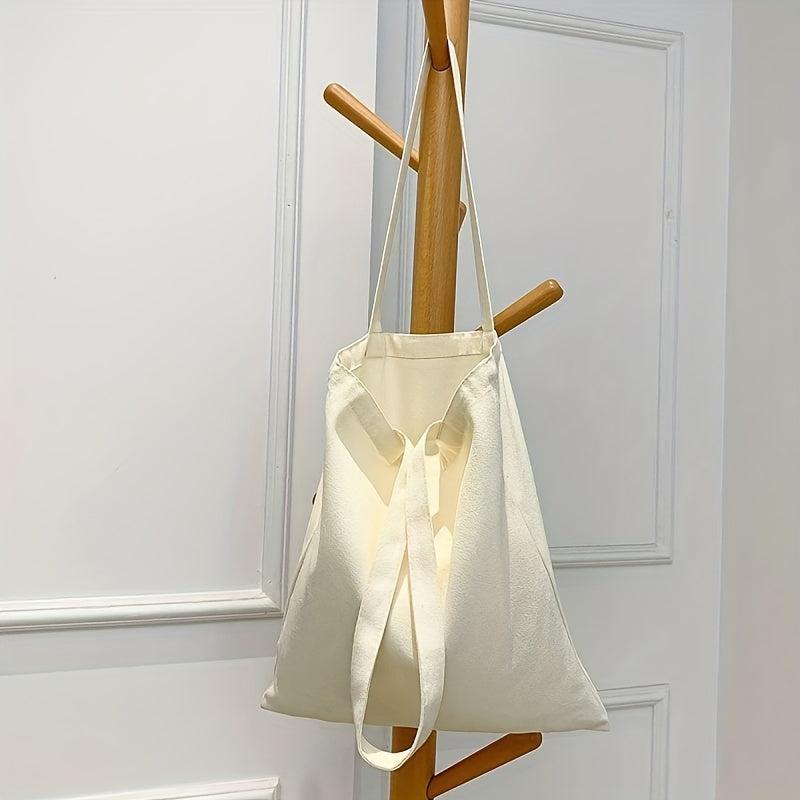 Canvas Shoulder Bag Lightweight Tote Diaper Storage Mommy Handbag
