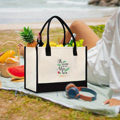 Canvas Tote Bag Lightweight Handbag for Everyday Use - Perfect Gift