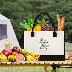 Canvas Tote Bag Lightweight Handbag for Everyday Use - Perfect Gift