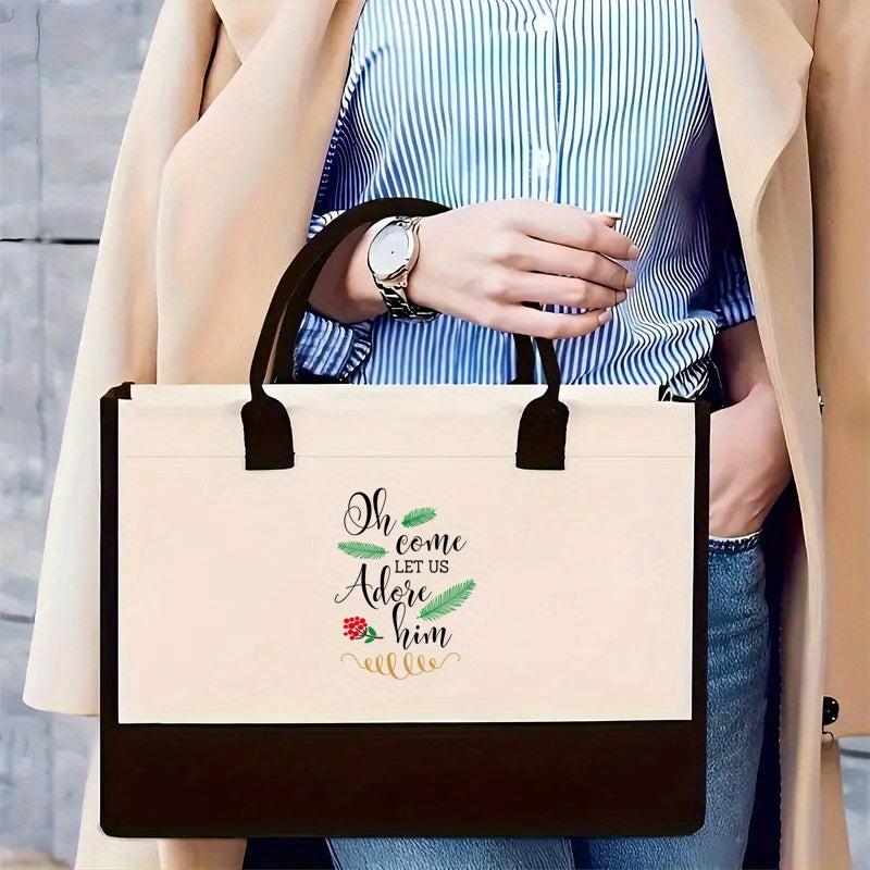 Canvas Tote Bag Lightweight Handbag for Everyday Use - Perfect Gift