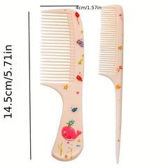 Kids Cartoon Animal Comb Set for Hairdressing