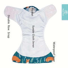 Happyflute Adjustable Pocket Diaper Reusable for Babies