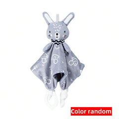 Soft Plush Animal Towel for Kids Mixed Colors Polyester