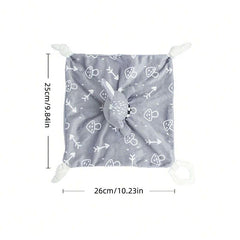 Soft Plush Animal Towel for Kids Mixed Colors Polyester