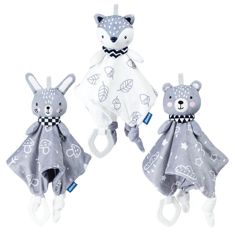 Soft Plush Animal Towel for Kids Mixed Colors Polyester