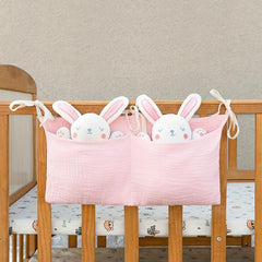 Polyester Kids' Bedside Diaper & Toy Organizer Hanging Bag