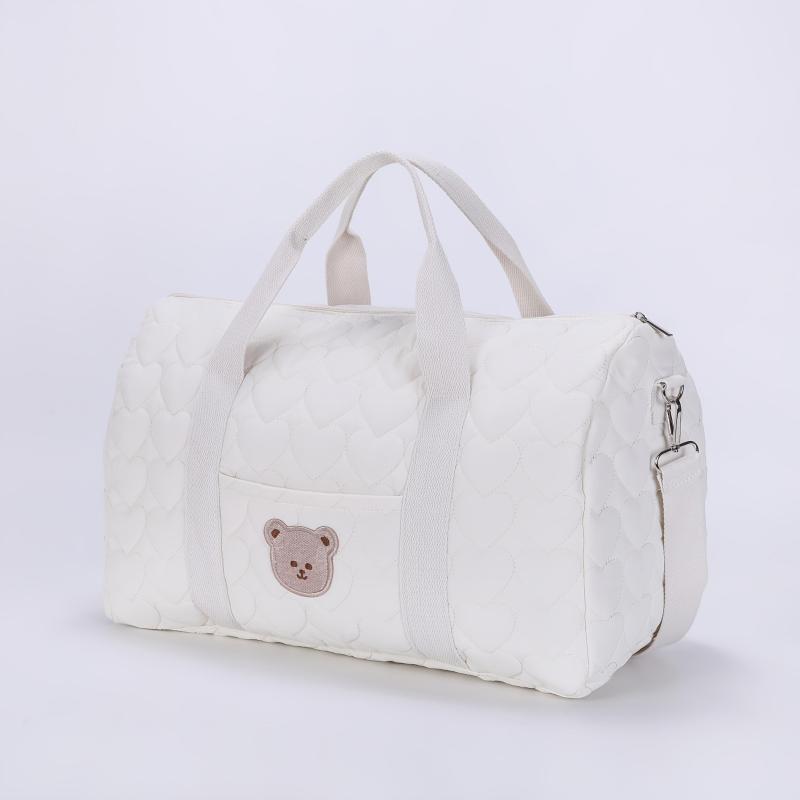 Quilted Heart Large Capacity Diaper Bag for Strollers