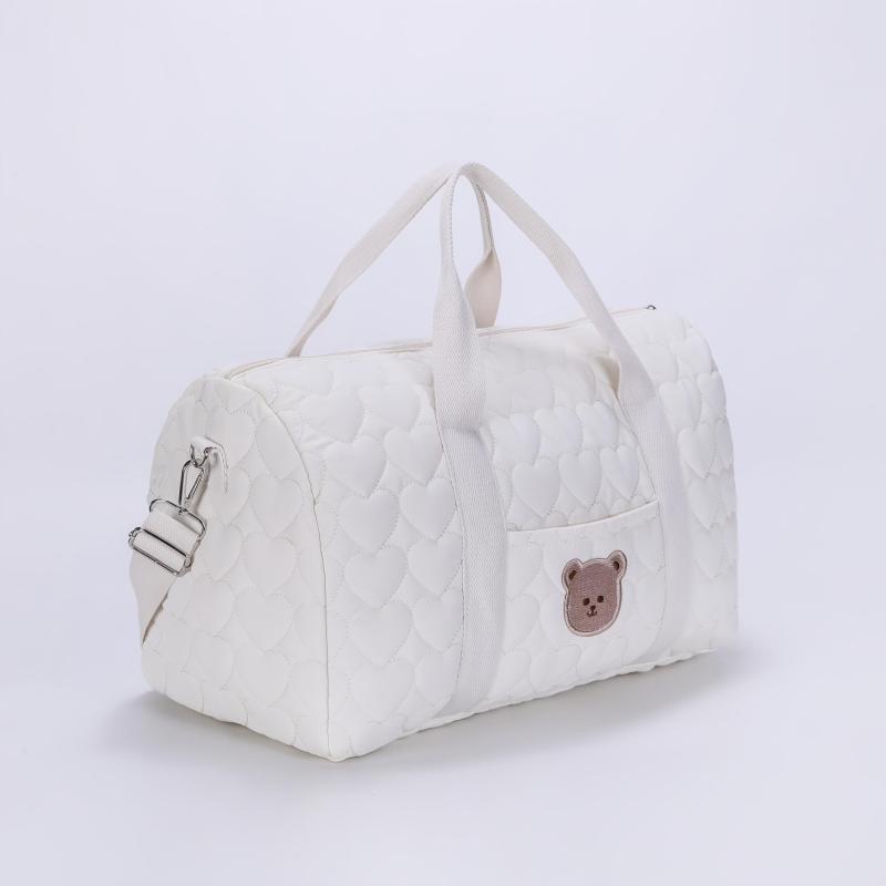 Quilted Heart Large Capacity Diaper Bag for Strollers