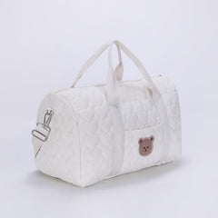 Quilted Heart Large Capacity Diaper Bag for Strollers