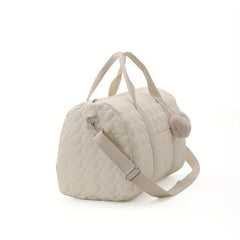 Quilted Heart Large Capacity Diaper Bag for Strollers