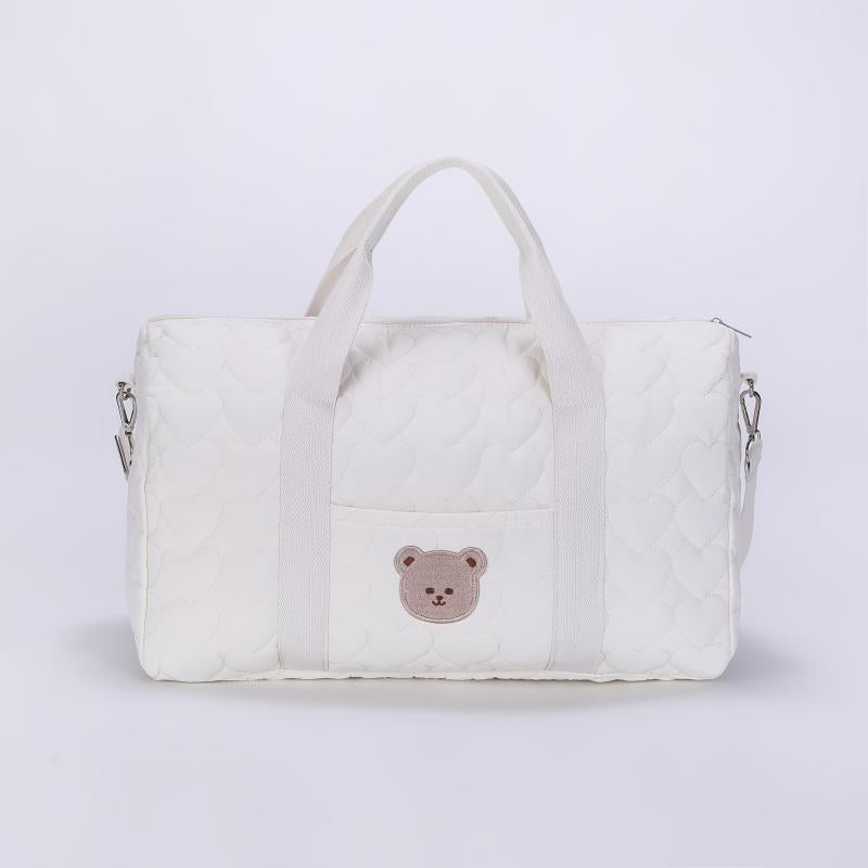 Quilted Heart Large Capacity Diaper Bag for Strollers