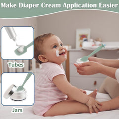 2pcs Baby Diaper Cream Spatula Applicator