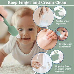 2pcs Baby Diaper Cream Spatula Applicator