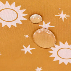 2pcs Reusable Wet Dry Bags 25 4x35 Nappy Changing Pouches Sun & Cactus Patterns