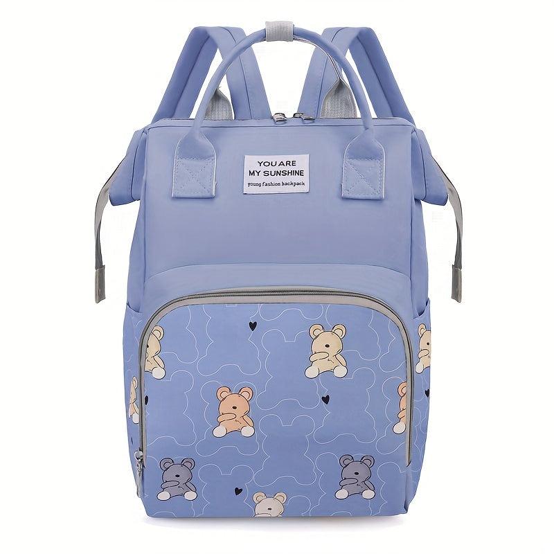 Stylish Portable Diaper Bag with Pockets