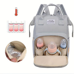 Stylish Portable Diaper Bag with Pockets