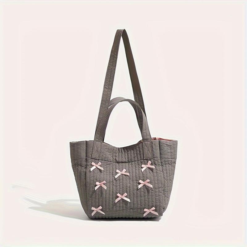 Diaper Bag Ribbon Tote Nylon School Bag