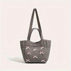 Diaper Bag Ribbon Tote Nylon School Bag