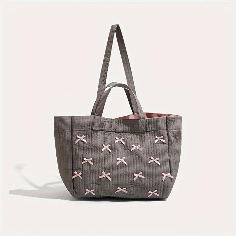 Diaper Bag Ribbon Tote Nylon School Bag