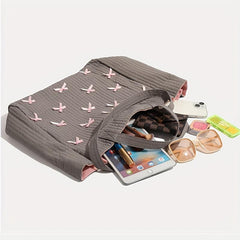 Diaper Bag Ribbon Tote Nylon School Bag